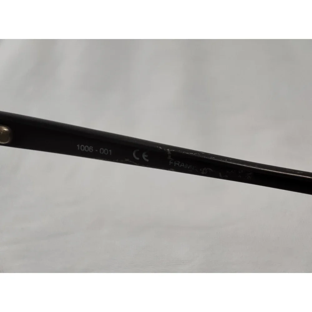 Vintage Revo 1006-001 H2O Sunglasses Polarized Glass Lens Wrap France Black‎